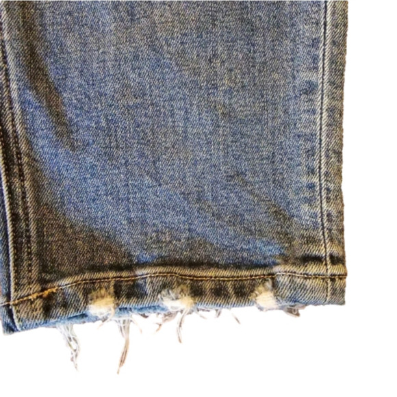Flying Monkey Light/Medium Wash High Rise Boyfriend Straight Leg Jeans Size 30 - Picture 12 of 16